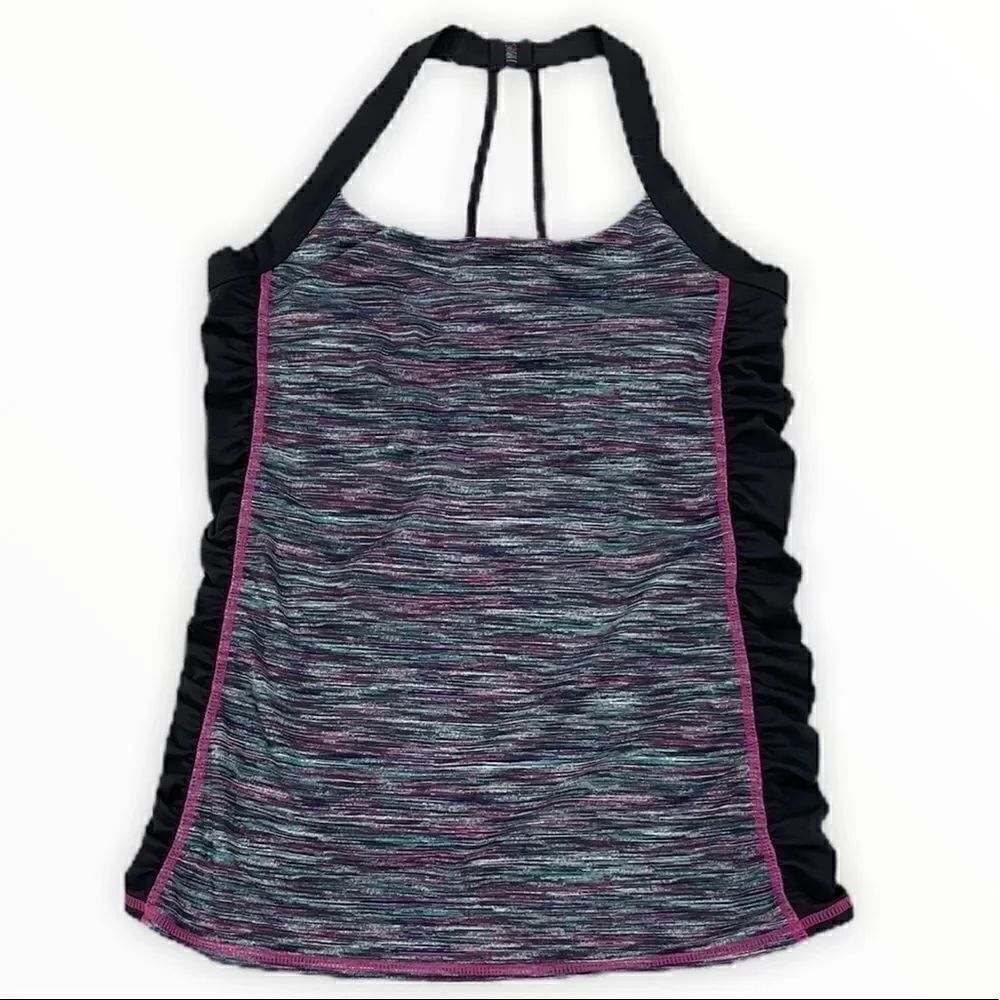 Ideology Racerback Built-In Bra Sports Tank Top